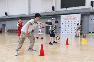 体育小学生篮球训练视频播放